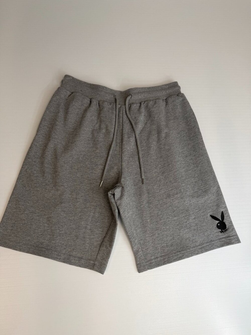 Playboy Short Men Small Rabbit Sweat Relax 28x8.5 Train Work Party Run Gym Ne
